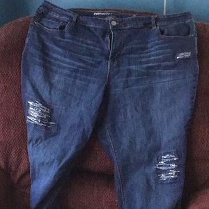 Avenue Butter Girlfriend Jeans